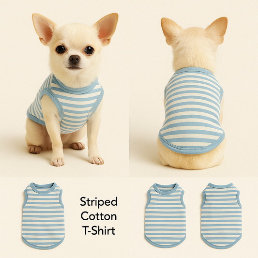 Blue Breeze Striped Tee
