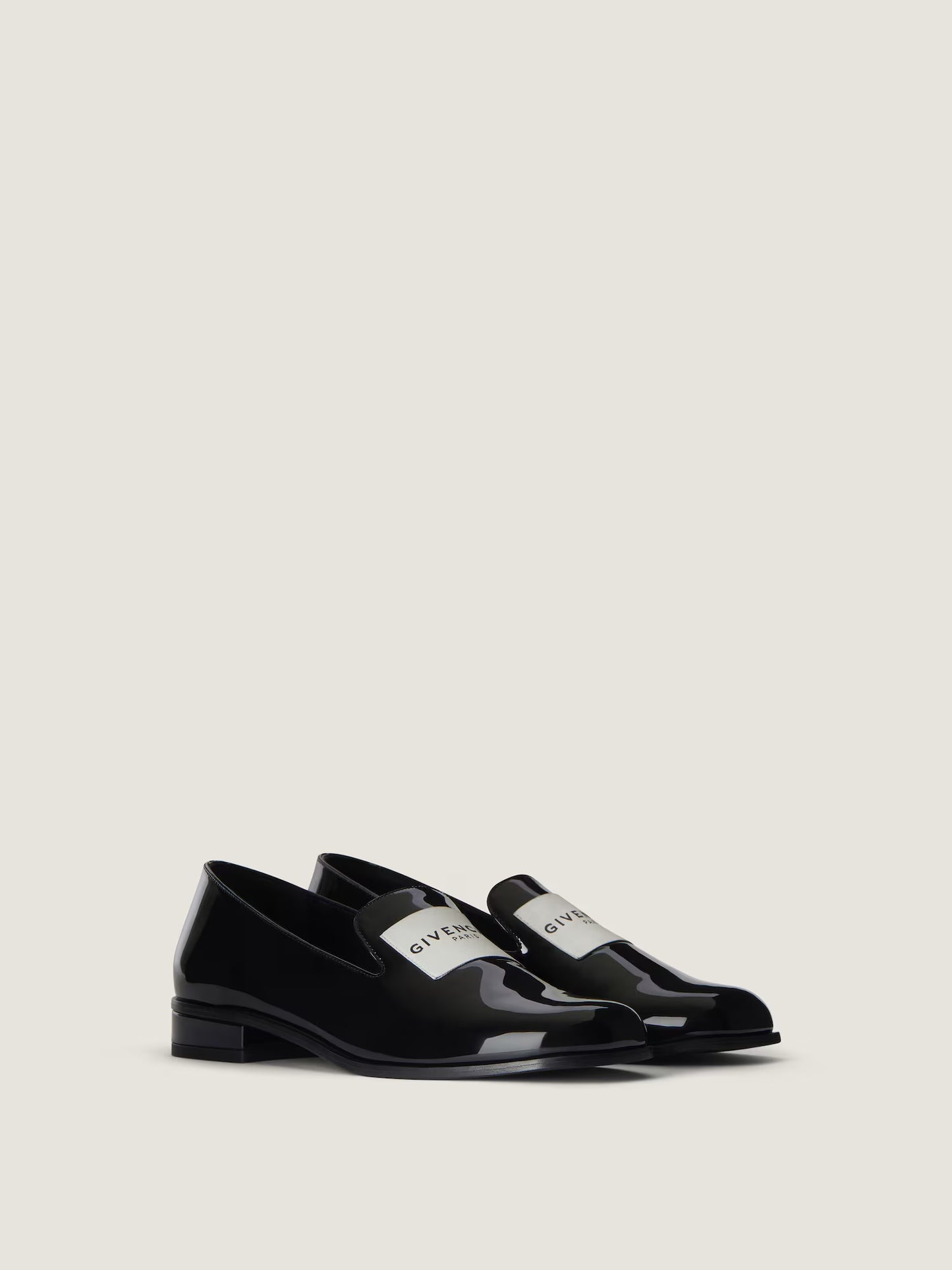 Tux loafers in patent leather