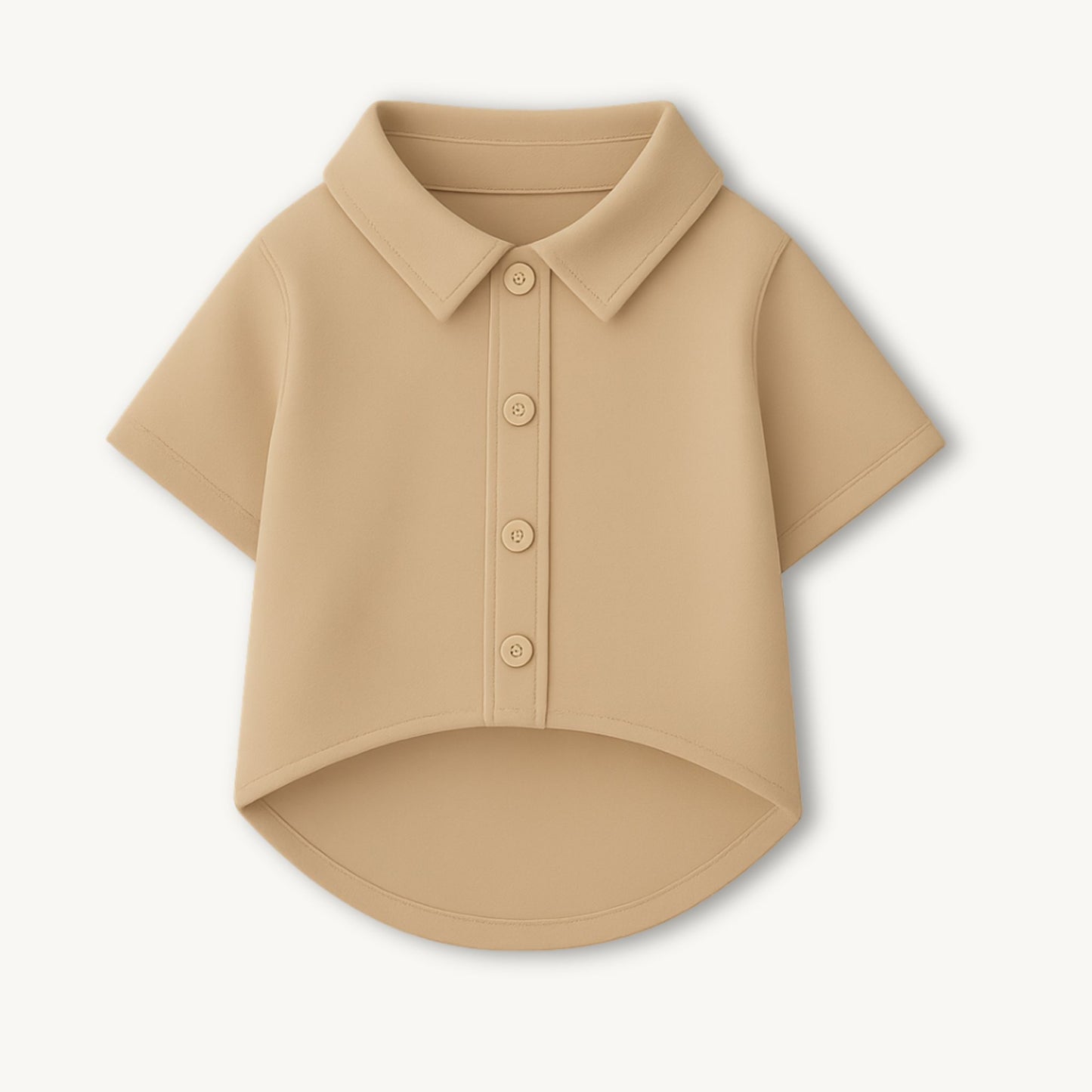 Warm Beige Classic Shirt