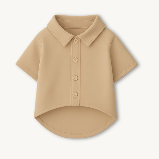 Warm Beige Classic Shirt